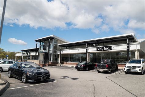 Viti mercedes benz - Tiverton, RI New, Viti sells and services Mercedes-Benz vehicles in the greater Tiverton. Skip to main content. Sales: (401) 352-6555; Service: (401) 384-6380; Parts: (401) 352-6555; 975 Fish Road Directions Tiverton, RI 02878. Home; Shopping Assistant Shopping Assistant. Shop by Model How It Works